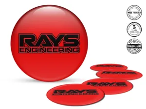 Rays Edizione Adesivi Cupola Marchio Emblema Ruota